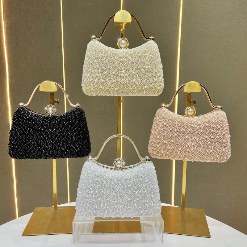 Pearl Handbag Evening Dress Handbag Dinner Party Bag Shoulder Bag Chain Bag Fashionable Crossbody Bag