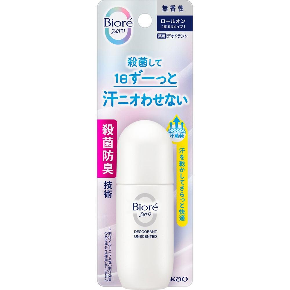 

Biore Solo Kao Biore Zero Medicated Dioborant Roll On Unscented 40 мл