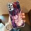 Anime Character Power CSM Plating Phone Case For Samsung A17 A07 A37 A57 A16 A56 A15 A55 A14 A54 A13 A53 A26 A36 A25 A35 A24 A34