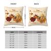 Thanksgiving Day Turkey Pillow Cover Soft Pillow Case Cushion Cover Fashion Graphic Pillowcases For Office Car Home Decorative