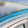 2pcs Weather Sealing Strips Automotive Accessories Left Right Side Roof Drip Moulding Trim Set 75551-52160 75552-52140