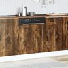 Dishwasher Panel Porto Smoked Oak 60 X 1.5 X 57 Cm
