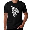 White Orca Native Formline Design Tshirt Durable Work Wear Tshirt