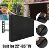 Protective Case TV Cover Breathable TV Dust Cover Portable Television Protector  Garden