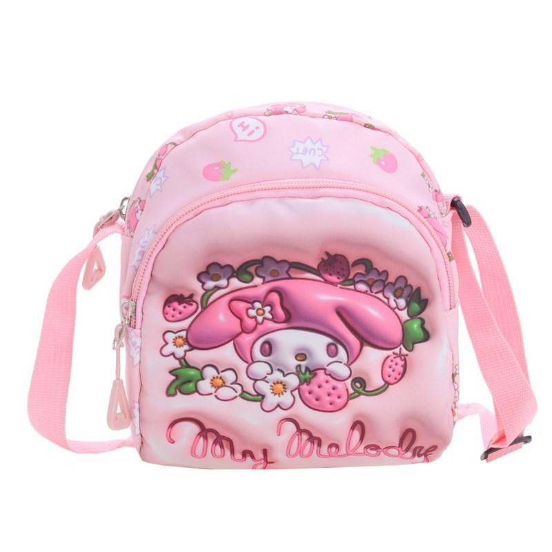Childrens Cartoon Shoulder Bag With Durable Oxford Fabric For Kindergarten Daily Use