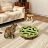 Cat Enrichment Toys Stimulating Cat Toys Puzzle Scratcher Felt Pet Supplies with Bell Kitten Accessories