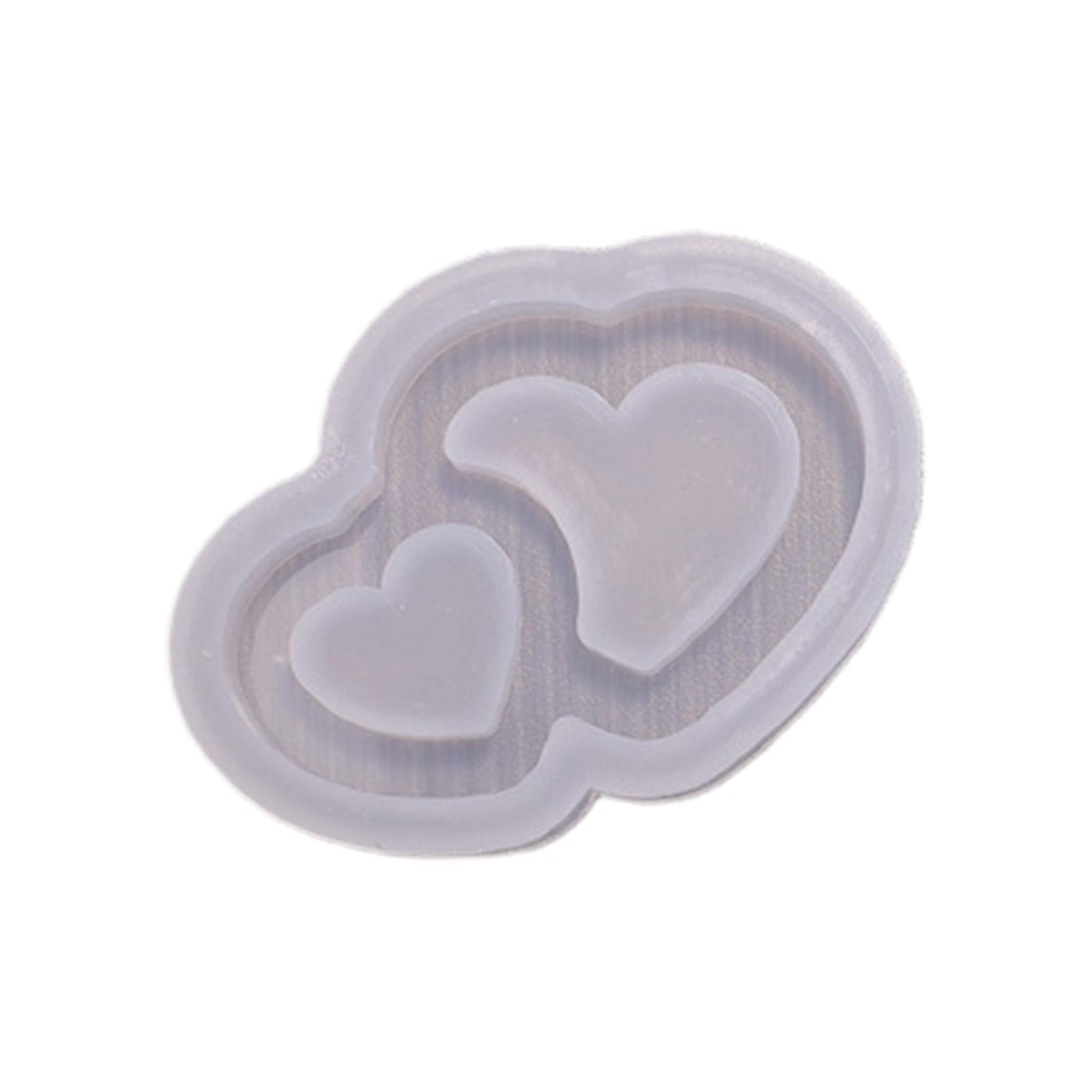 

DIY Angel Double Love Quicksand силиконовая эпоксидная форма DIY брелок кулон ювелирные изделия форма для подарка на День святого Валентина 1