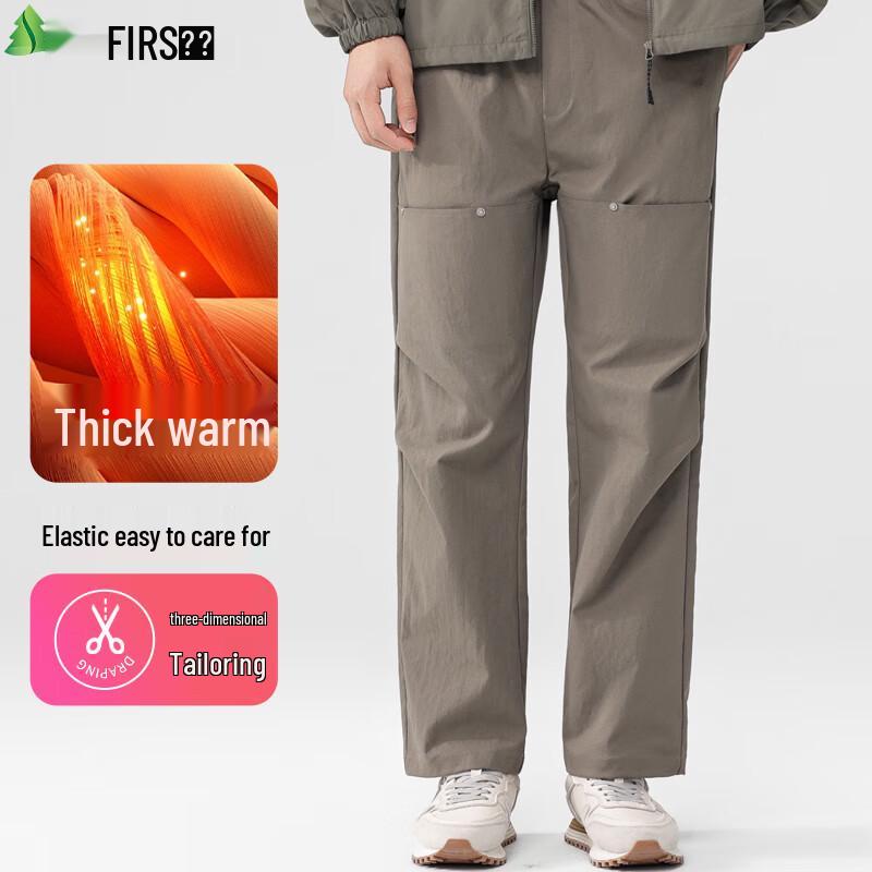 

FIRS Men s Winter Warm Stretch Casual Trousers XL