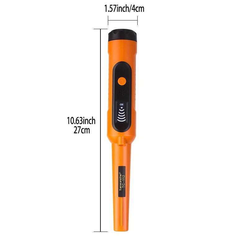 Diving Handheld Detection Rod, TC-112 Metal Detector, Stable and Reliable Underwater Jewelry Detection System, ID68 Waterproof