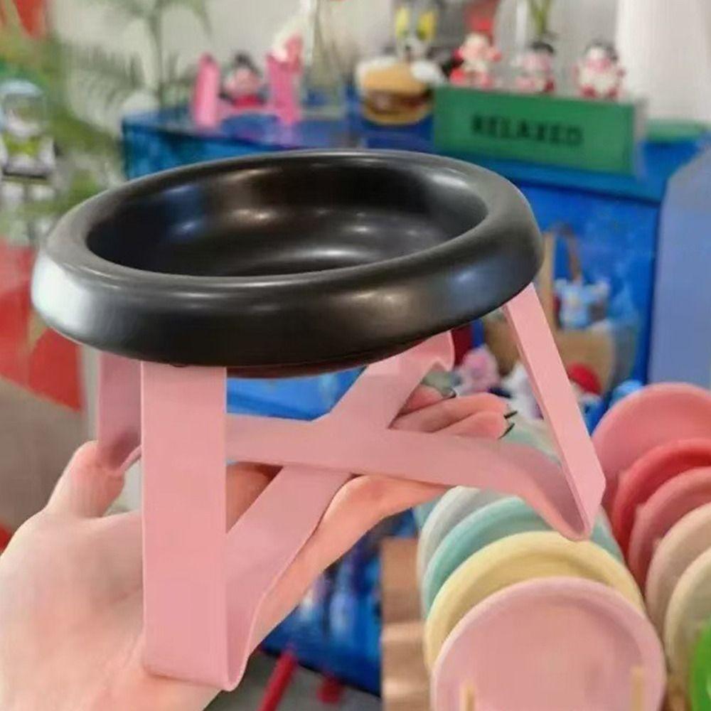 Hohe Füße Haustiernapf Wirbelschutz Hundenapf Neuer Haustierfutter-Napf Haustierbedarf