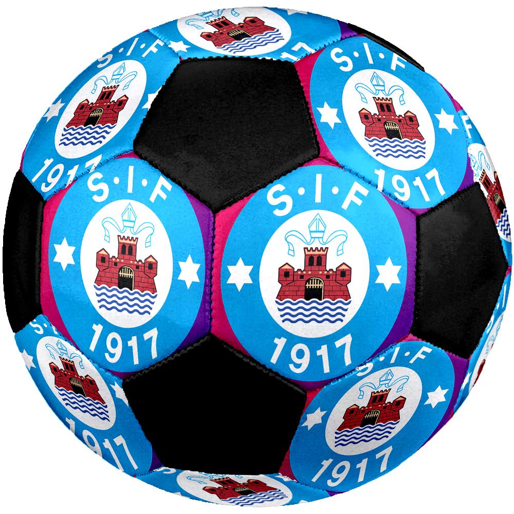SIZE 5 Silkeborg IF Soccer Ball Colorful All Ages Machine Stitched PVC Competition Ready Durable High-Bounce