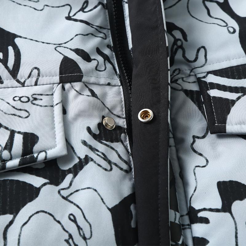 Nadměrné velikosti S-8XL Zimní bez rukávů Parky Pánské svrchní oblečení Módní Pánská hřejivá vesta s kapucí