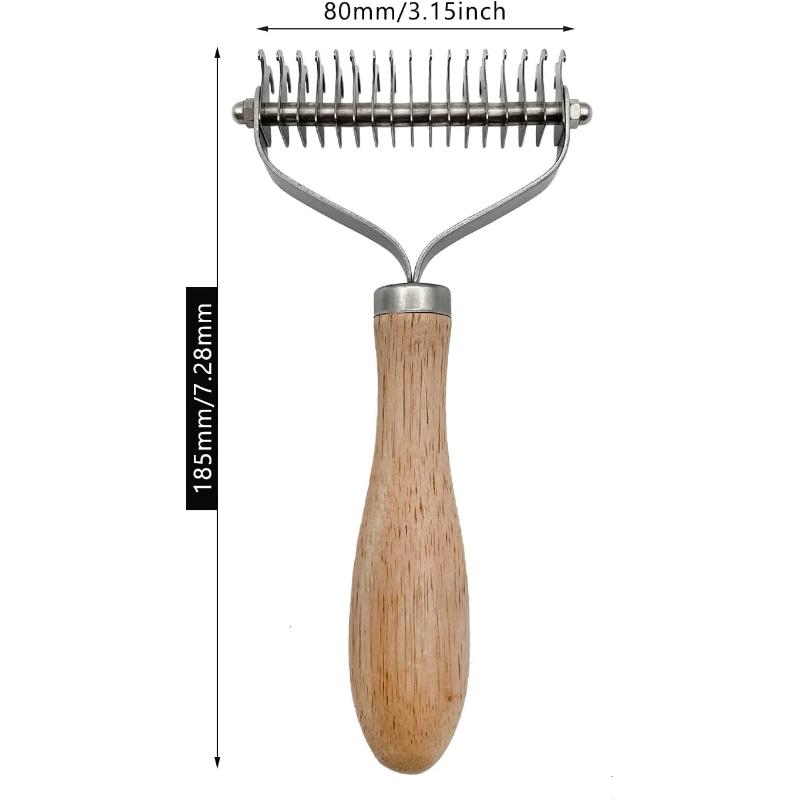 

Щетка для собак/кошек, гребень для вычесывания подшерстка, расческа для удаления колтунов у собак, средства по уходу за собаками, инструмент