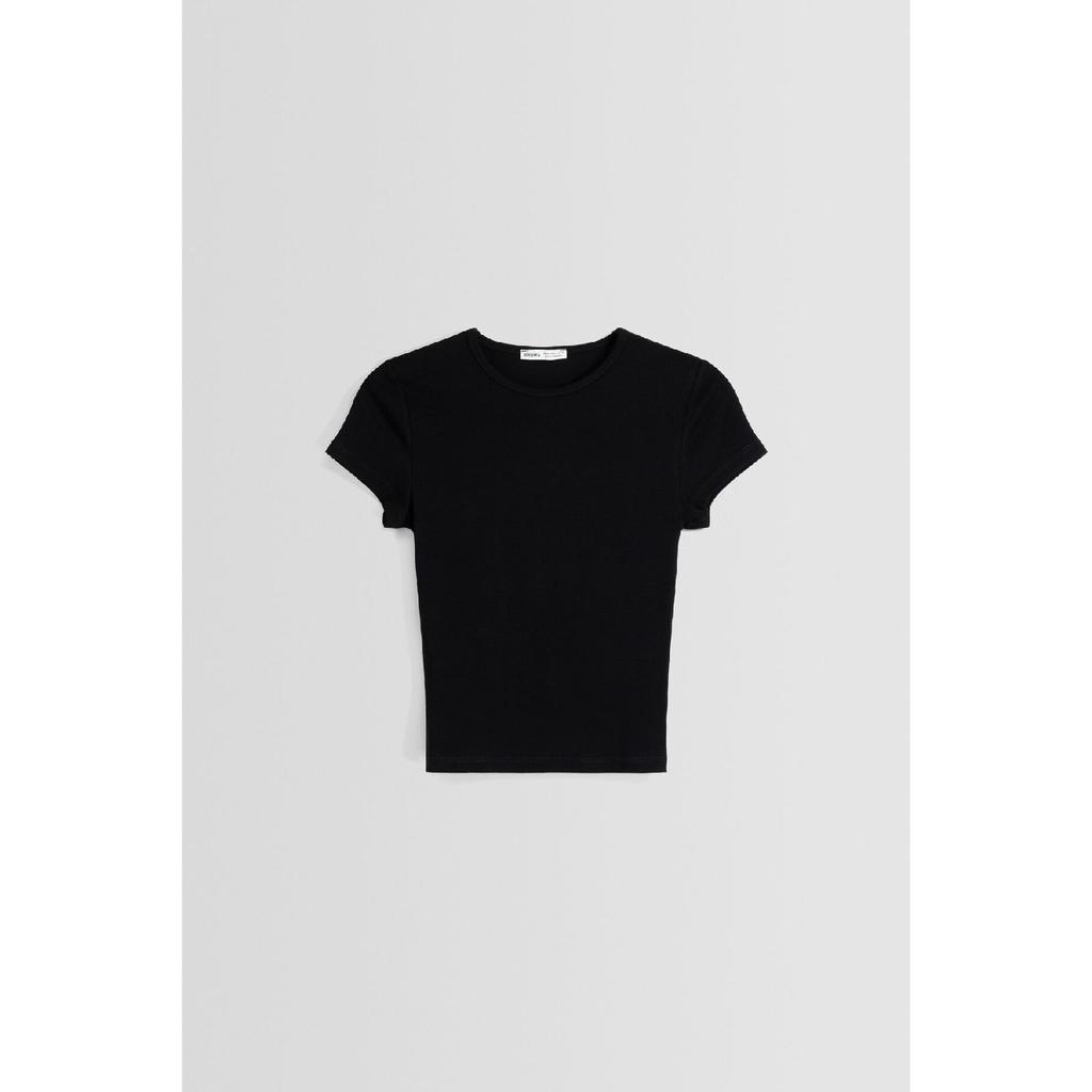 Tricou cu maneca scurta cu decolteu