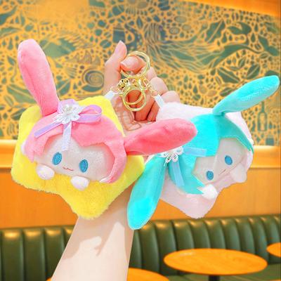 Hvězda Hatsune Miku Plyšová panenka s přívěskem Malá panenka s přívěskem Malá kreativní panenka Plyšové roztomilé doplňky