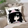 Cute KTomoko KurokiS Pillow Case Throw Pillow Cover Nordic Vintage Style Cushion Covers Home Living Room Sofa Couch Seat