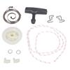 Professional Recoil Starter Pulley Spring Handle Grip Rope Kit Quality Material Made Easy Installation Garden Spare Part