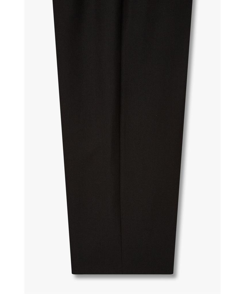STUDIO TOMBOY Tuck Pleated Back-Banding Wide Pants _Black_9176331971