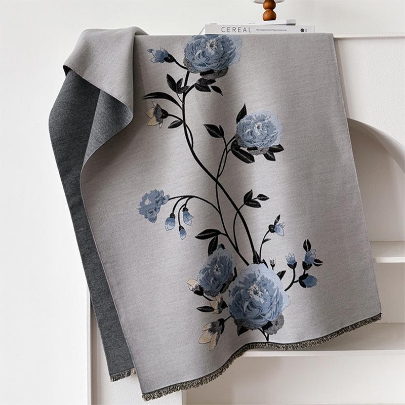 New Luxury Cashmere Scarf Winter Women Pashmina Shawls Warm Blanket Wraps Female Foulard Bandana Thick Scarves Hijab