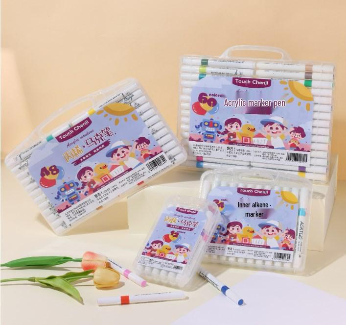 

Acrylic Opaque Marker - Layering Colors for Children s DIY Art Projects