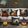 Halloween-themed Pillowcases with PumpkinsSuitable for sofa car bedroom decorative cushion cover pillow cover