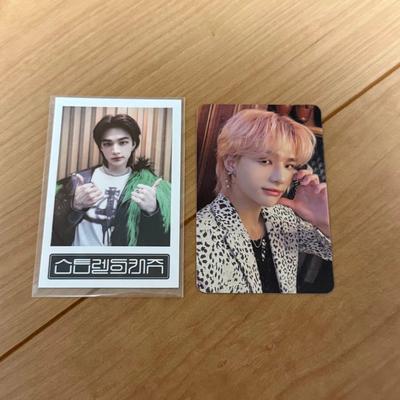 [USED] Stray Kids Hyunjin Digipak Giveaway Polaroid
