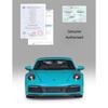 1/24 Porsche 911 Carrera 4S WELLY Diecast Car Simulator Alloy Metal Model Car Sports Car For Childen Gift Collection Decoration