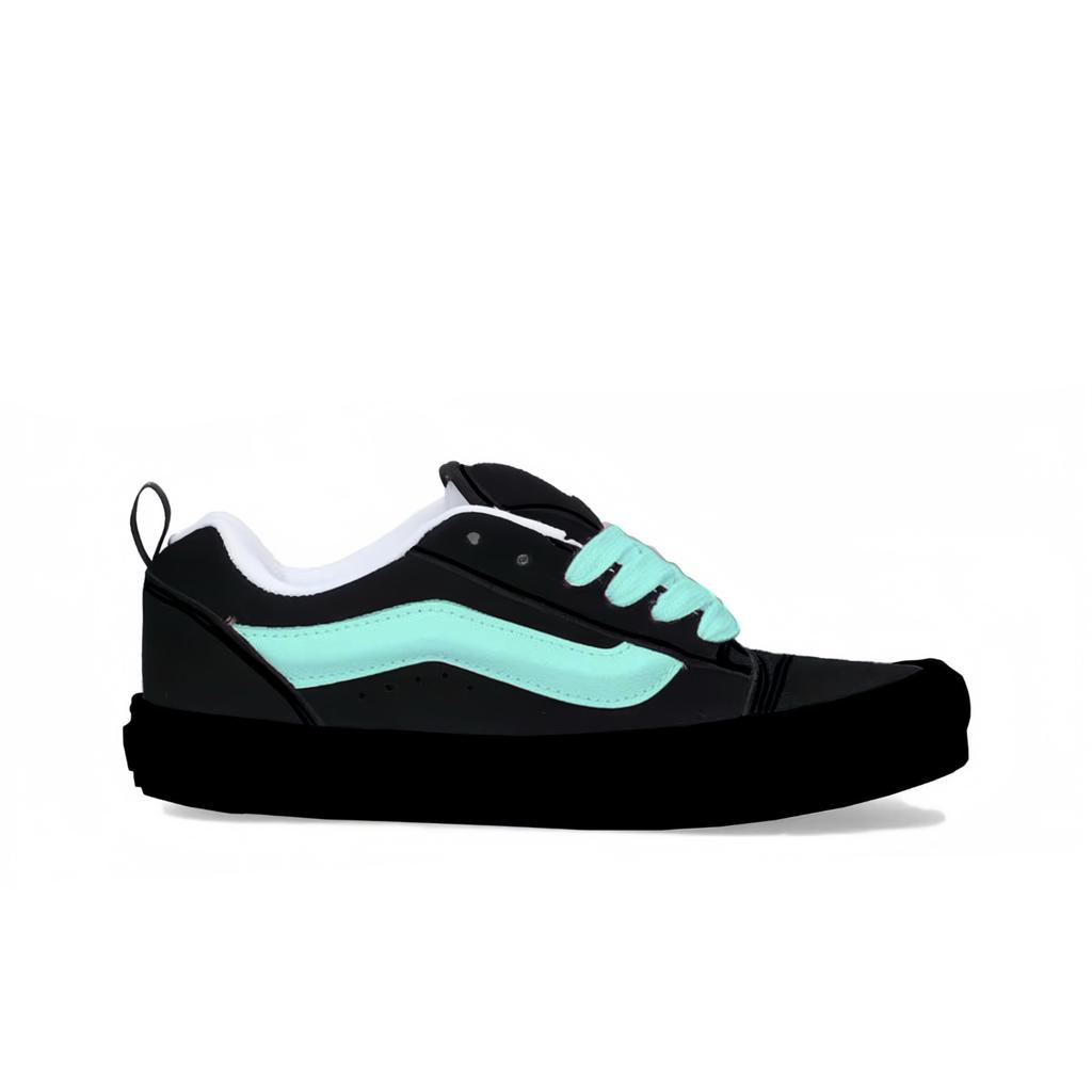 Vans Knu Skool Slip Resistant Abrasion Resistant Slip Resistant Abrasion Resistant Low top Skateboard Shoes Unisex VN0009QC6BT1(Team613-)