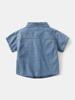 Boys' Handsome Summer 2026 Denim Short-Sleeved Shirt
