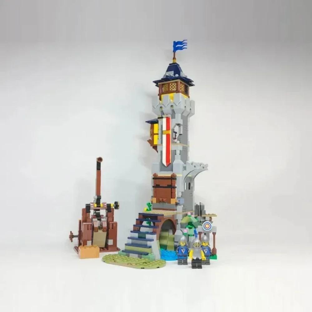2024 NEW 1426pcs Medieval Castle Building Blocks Assembling Fit 31120 Bricks Model Toys for Children Birthday Gift Set