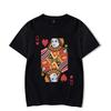 Karten Herz Bube/Dame Grafik T-Shirts Paare Y2k Mode Königin König T-Shirts Harajuku Lustig Freund Freundin T-Shirt Liebes Shirt