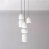 Wabi-Sabi Style Nordic Glass Pendant Light for Japanese Modern Minimalist Decor
