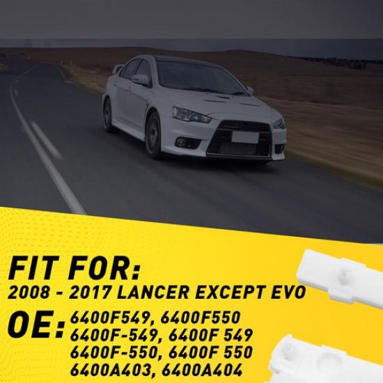Front Right Left & Fit Bracket Bumper Mitsubishi Lancer EVO 2008-2017 Except