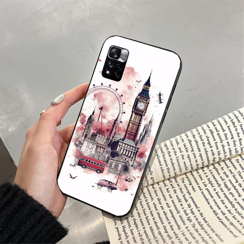 London aesthetics Funda Phone Case For Xiaomi Redmi note 14 Pro 14 13 12 11 10 Pro 14S 12S 11S Redmi 14C 13C 10