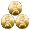 Sexy Women Coin Heads And Tails Date Night Coin Metal Double-Sided Lucky