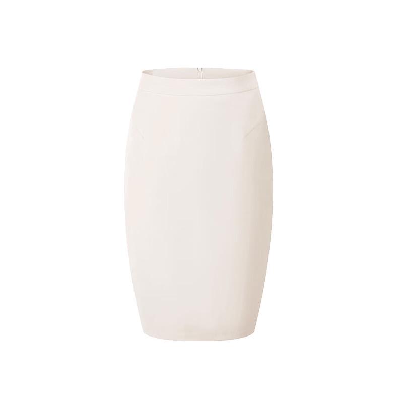 Trojeman Damen 3/4 Ärmel Beige Blazer & Rock Set