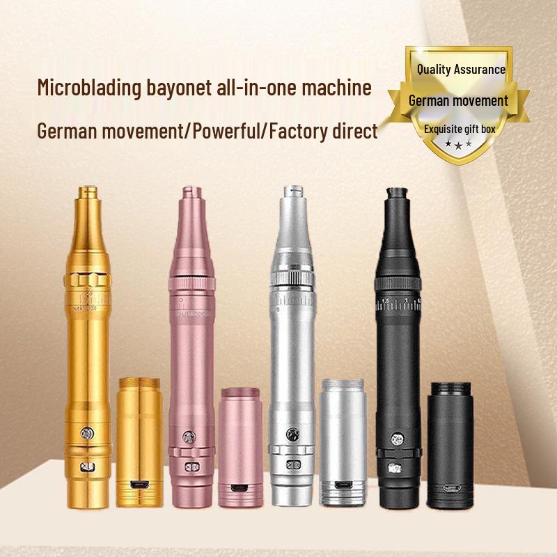 All-in-One Korean Style Permanent Makeup Machine: Eyebrow, Eyeliner, Lip Tattoo with Single Battery