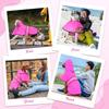 Weesiber Dog Raincoat - Reflective Dog Rain Jacket - Waterproof Dog Rain Coat - Adjustable Dog Poncho - Lightweight Dog Slicker for Dog Walking