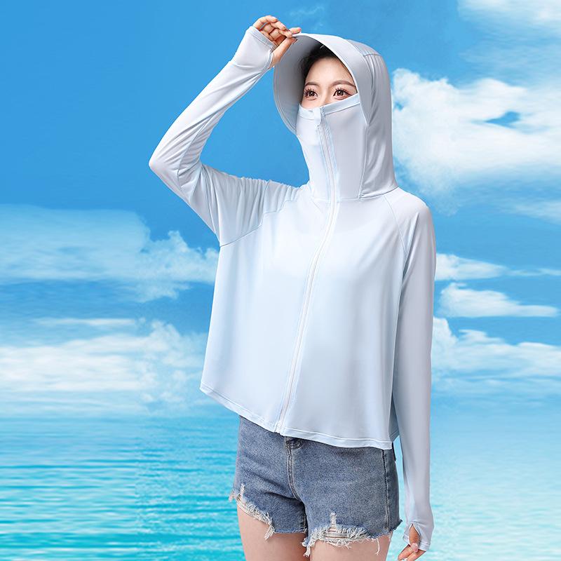 Women's Spring/Summer UV Protection Long Sleeve Lightweight Loose Outerwear