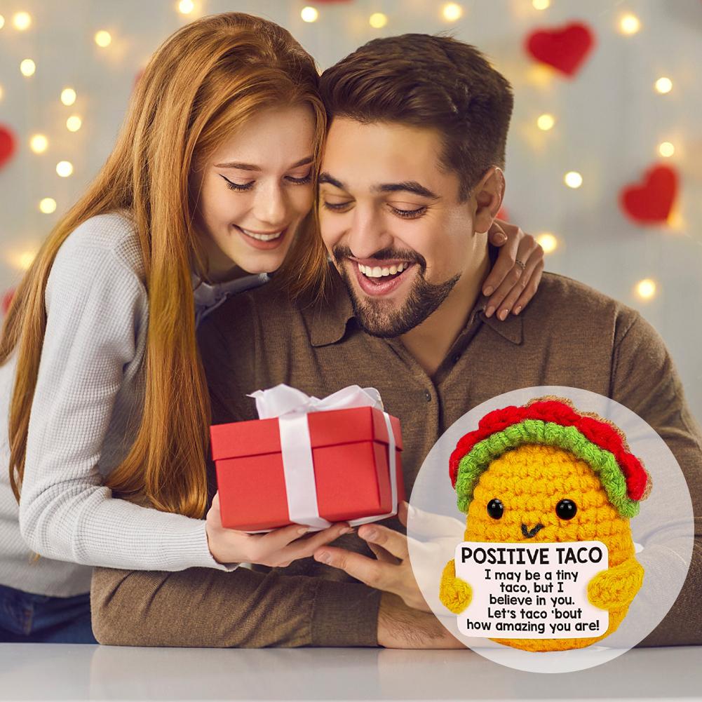 Children Gifts Taco Hook Weaving Doll Pure Handmade Cute Emotional Soothing Doll Energy Gift Va T4J7