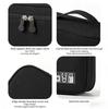 BEPAN Professional Hair Stylist Travel Organizer Double-Layer Barber Hairdressing Tools Storage Case with Elastic Loops & Mesh Pockets