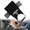 Extensie Scaun Avion Copii Poliester Pătuț Avion Copil Mic cu Buzunar Lateral Confortabil Respirabil Hamac Repaus Picioare Călătorie