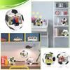 2Pcs Sports Themed Wood Photo Frames Baseball Soccer Desktop Display Pictures Holders for Team Memories and Gifting