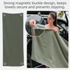 Portable Magnetic Bath Towel Quick-Drying Quick Dry Towel Gifts Beach Towel  Fitness
