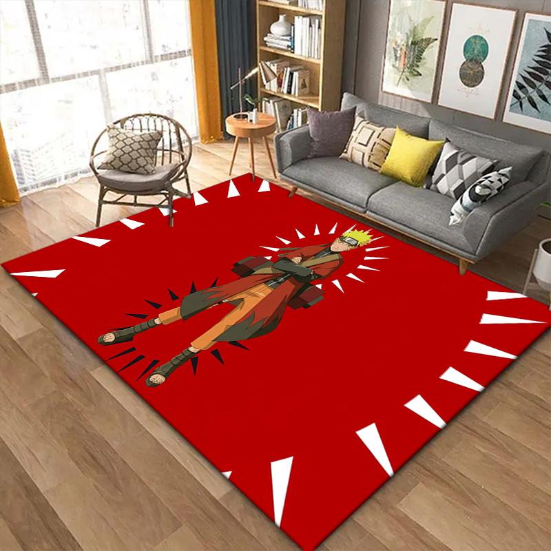 Naruto Trend Carpet Rug for Living Room Bedroom Home Sofa Decoration,Kids play Non-slip Floor Mat