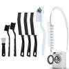 Washing Machine Cleaning Brush,Dryer Vent Cleaner Kit,Crevice Brush for Bathroom, Shower  Kitchen - Scrub Brushes with Handle