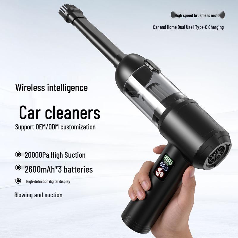Portable Handheld Wireless Car Vacuum Cleaner with Super Strong Suction