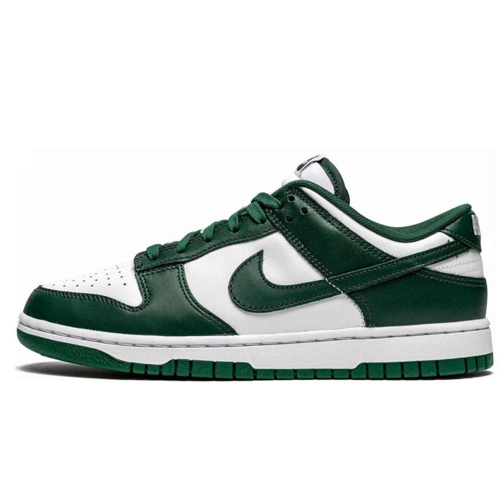 Nike Dunk 'Warning Line' Slip Resistant Cushioning Abrasion Resistant Low top Skateboard Shoes Unisex Green DD1391-101(Team734-)