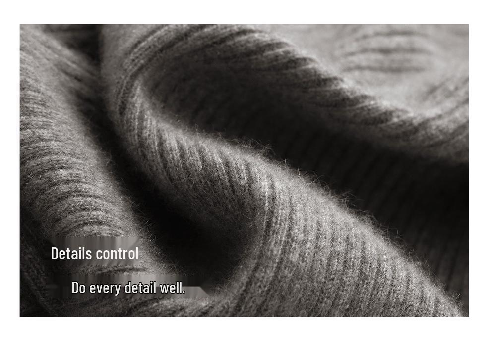 Autumn/Winter Women's Striped 100% Cashmere Round Neck Slim Knit Sweater