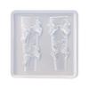 High Transparency 3D Bow Mold for Nail Art - Easy Demolding Silicone DIY Tool